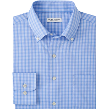 Peter Millar Men's Hawkes Performance Twill Sport Shirt