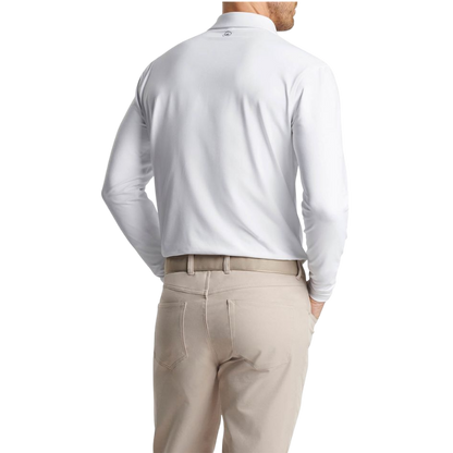 Peter Millar Men's Lyons Performance Jersey Long-Sleeve Polo