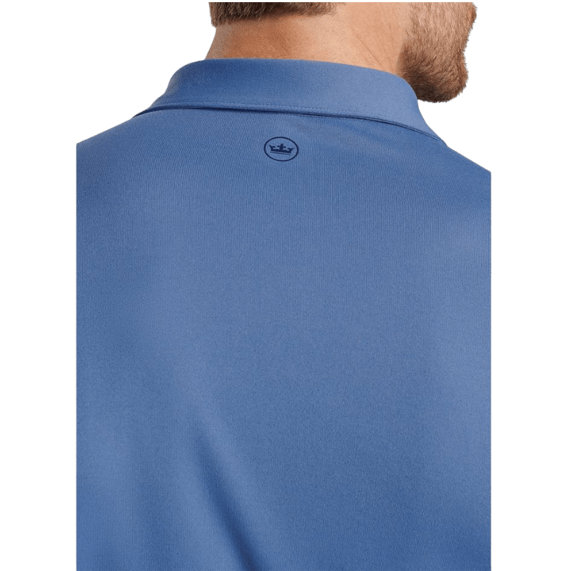 Peter Millar Men's Lyons Performance Jersey Long-Sleeve Polo - Polos - SwagWear