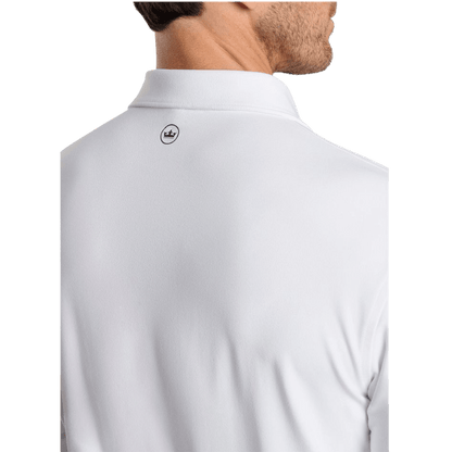 Peter Millar Men's Lyons Performance Jersey Long-Sleeve Polo - Polos - SwagWear