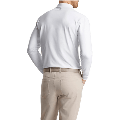 Peter Millar Men's Lyons Performance Jersey Long-Sleeve Polo - Polos - SwagWear