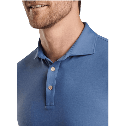 Peter Millar Men's Lyons Performance Jersey Long-Sleeve Polo - Polos - SwagWear