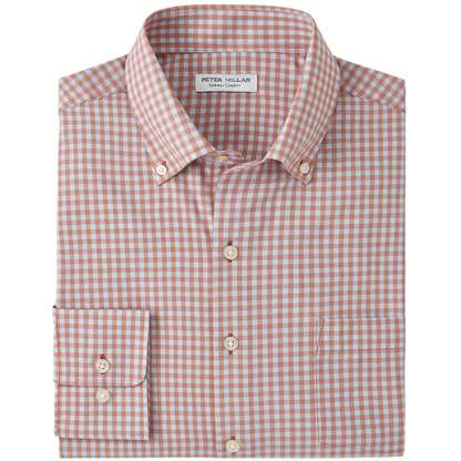 Peter Millar Men's Murray Performance Poplin Sport Shirt