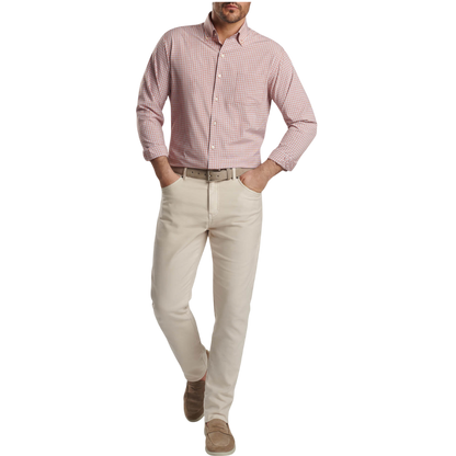 Peter Millar Men's Murray Performance Poplin Sport Shirt