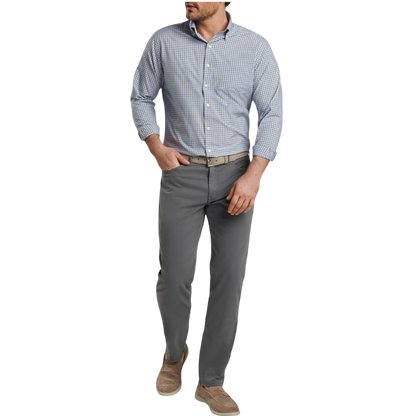 Peter Millar Men's Murray Performance Poplin Sport Shirt