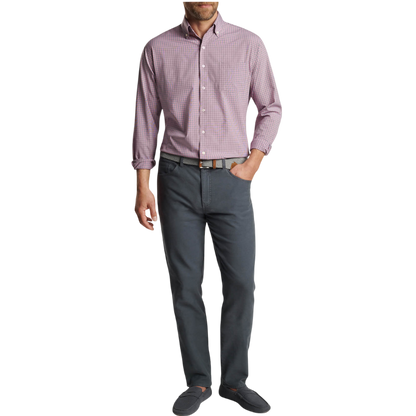 Peter Millar Men's Murray Performance Poplin Sport Shirt
