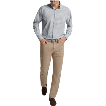 Peter Millar Men's Murray Performance Poplin Sport Shirt