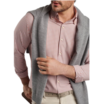 Peter Millar Men's Murray Performance Poplin Sport Shirt