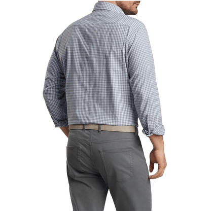 Peter Millar Men's Murray Performance Poplin Sport Shirt - Button Down Shirts - SwagWear