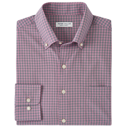 Peter Millar Men's Murray Performance Poplin Sport Shirt