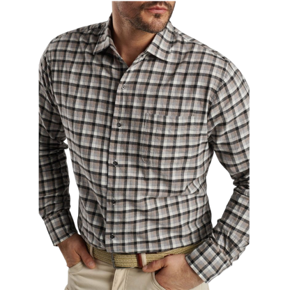 Peter Millar Men's North Bay Cotton Sport Shirt