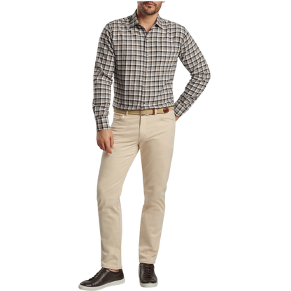 Peter Millar Men's North Bay Cotton Sport Shirt