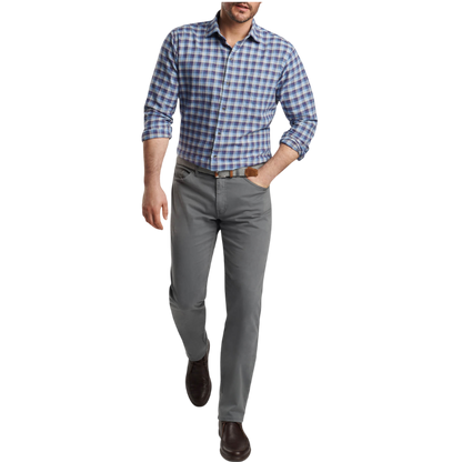 Peter Millar Men's North Bay Cotton Sport Shirt