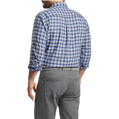 Peter Millar Men's North Bay Cotton Sport Shirt