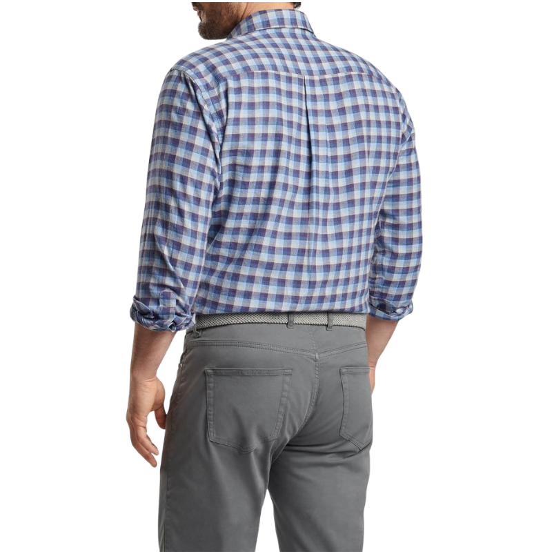 Peter Millar Men's North Bay Cotton Sport Shirt