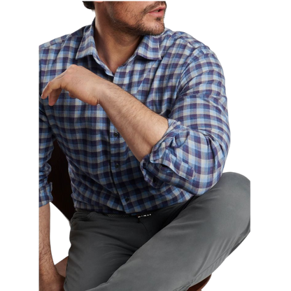 Peter Millar Men's North Bay Cotton Sport Shirt