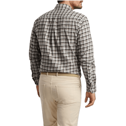 Peter Millar Men's North Bay Cotton Sport Shirt - Button Down Shirts - SwagWear