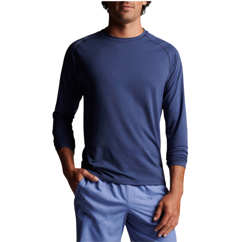 Peter Millar Men's Performance Aurora Long-Sleeve T-Shirt