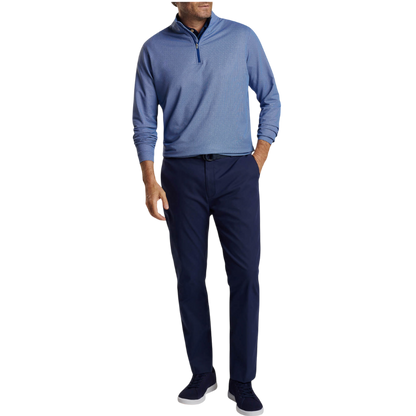 Peter Millar Men's Perth Birdseye Performance Quarter-Zip