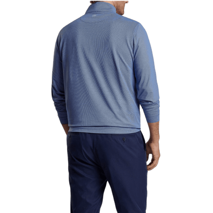 Peter Millar Men's Perth Birdseye Performance Quarter-Zip - Pullovers - SwagWear