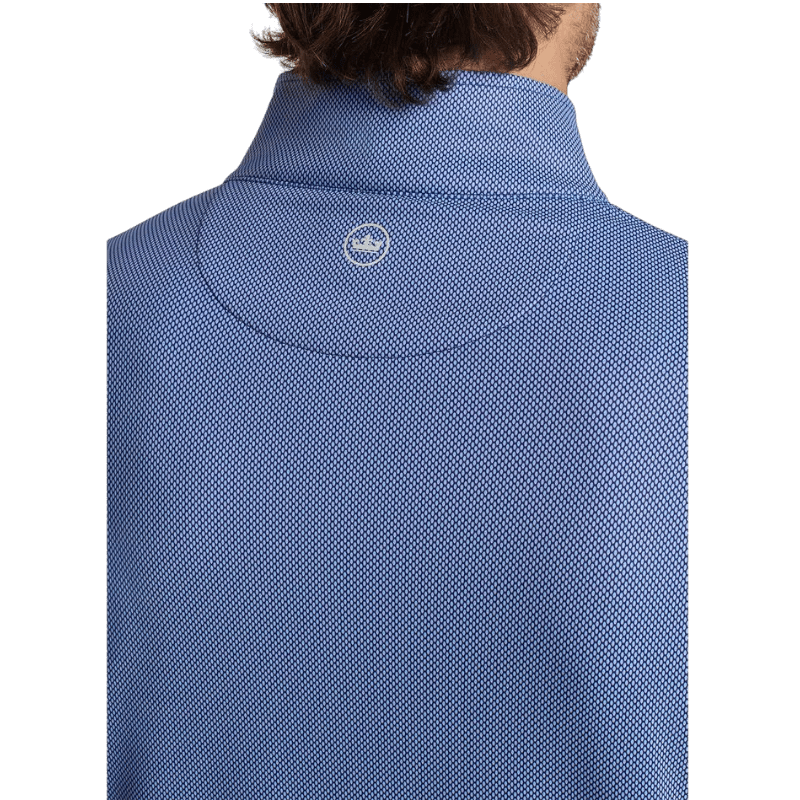 Peter Millar Men's Perth Birdseye Performance Quarter-Zip - Pullovers - SwagWear