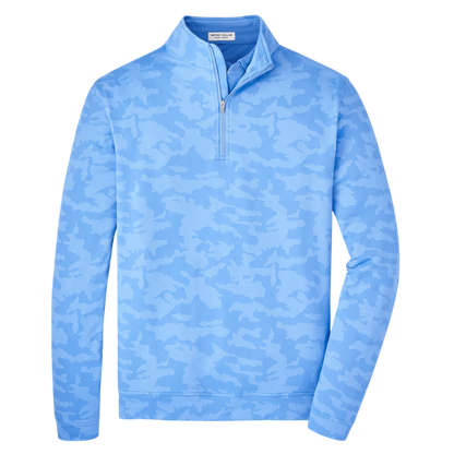 Peter Millar Men's Perth Camo Performance Quarter-Zip