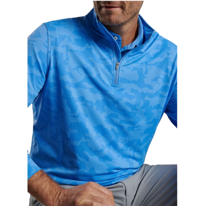 Peter Millar Men's Perth Camo Performance Quarter-Zip
