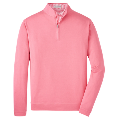 Peter Millar Men's Perth Performance Melange Quarter-Zip