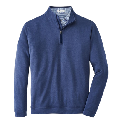 Peter Millar Men's Perth Performance Melange Quarter-Zip