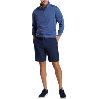 Peter Millar Men's Perth Performance Melange Quarter-Zip