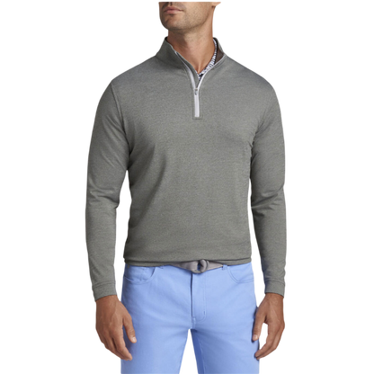 Peter Millar Men's Perth Performance Melange Quarter-Zip