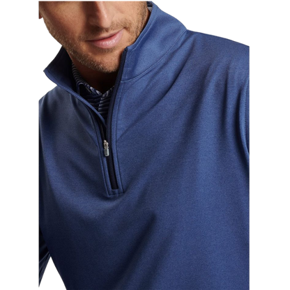 Peter Millar Men's Perth Performance Melange Quarter-Zip