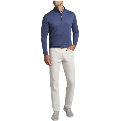Peter Millar Men's Perth Performance Melange Quarter-Zip