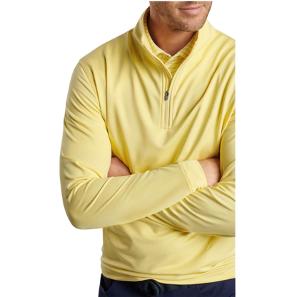Peter Millar Men's Perth Performance Melange Quarter-Zip
