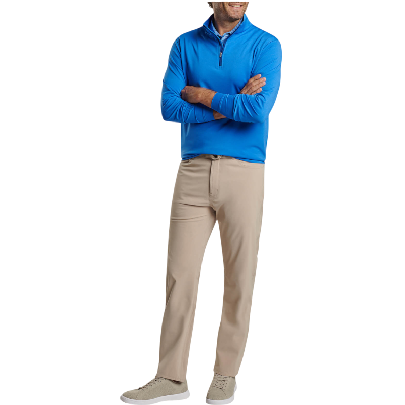 Peter Millar Men's Perth Performance Melange Quarter-Zip