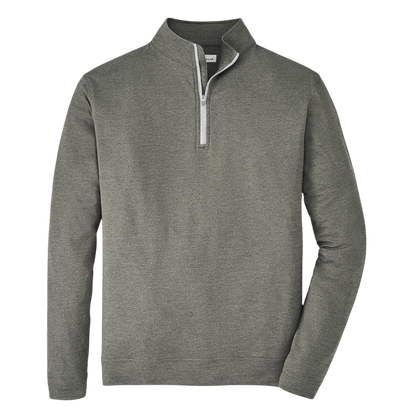 Peter Millar Men's Perth Performance Melange Quarter-Zip
