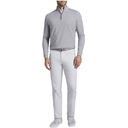 Peter Millar Men's Perth Sugar Stripe Performance Quarter-Zip