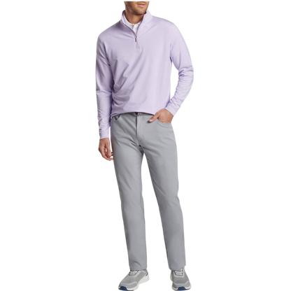 Peter Millar Men's Perth Sugar Stripe Performance Quarter-Zip