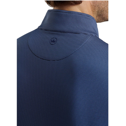 Peter Millar Men's Perth Sugar Stripe Performance Quarter-Zip