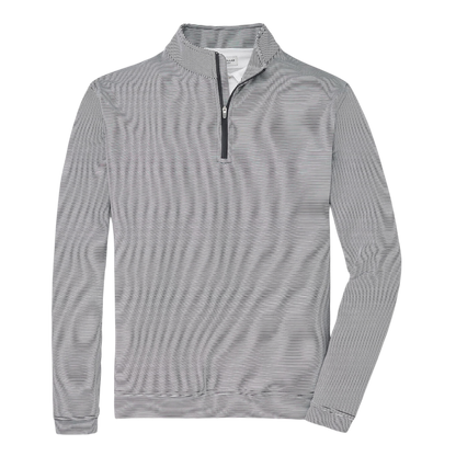 Peter Millar Men's Perth Sugar Stripe Performance Quarter-Zip