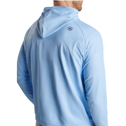 Peter Millar Men's Pine Camo Performance Hoodie
