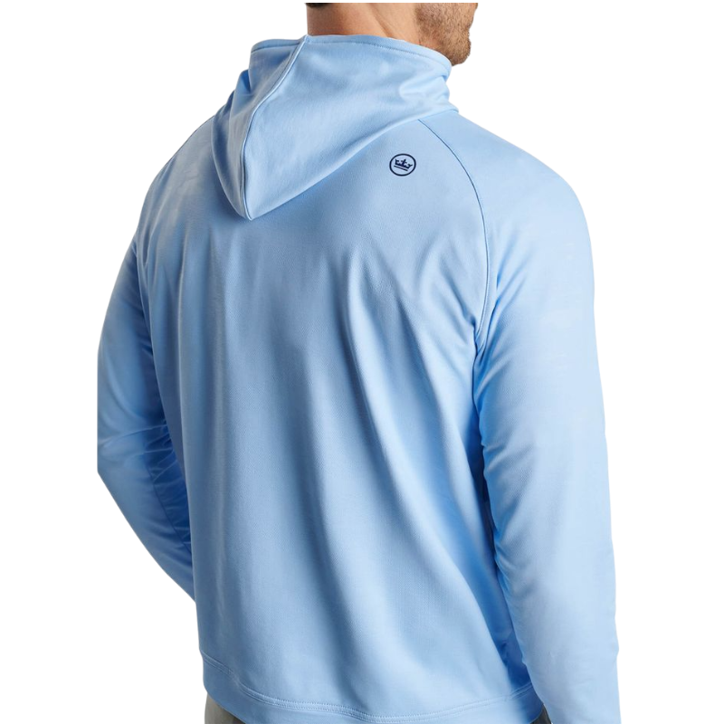 Peter Millar Men's Pine Camo Performance Hoodie