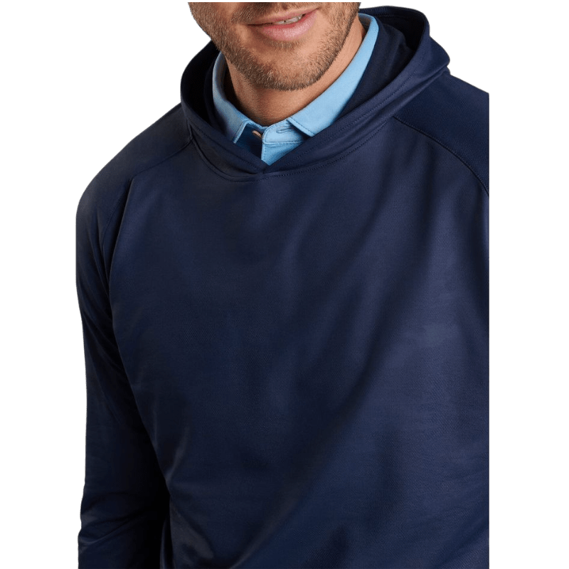Peter Millar Men's Pine Camo Performance Hoodie - Hoodies - SwagWear