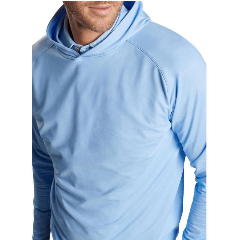 Peter Millar Men's Pine Camo Performance Hoodie - Hoodies - SwagWear