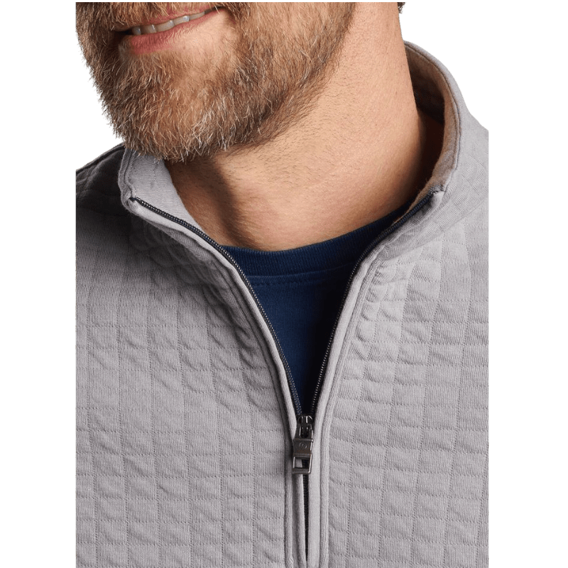 Peter Millar Men's Quad Quilted Quarter-Zip - Pullovers - SwagWear