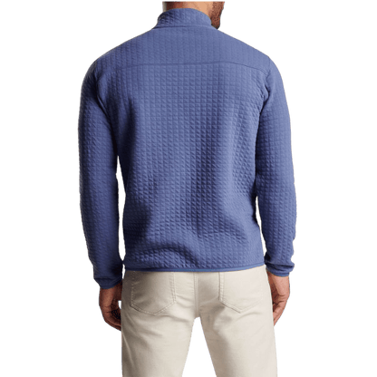 Peter Millar Men's Quad Quilted Quarter-Zip - Pullovers - SwagWear