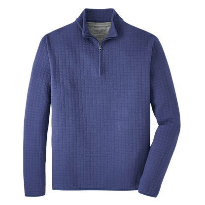 Peter Millar Men's Quad Quilted Quarter-Zip - Pullovers - SwagWear