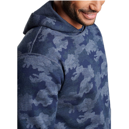Peter Millar Men's Reversible Camo Popover Hoodie