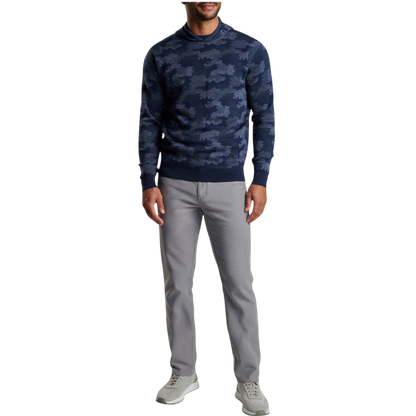 Peter Millar Men's Reversible Camo Popover Hoodie
