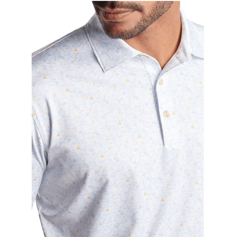 Peter Millar Men's Sandtrapped Performance Jersey Polo - Polos - SwagWear